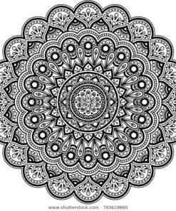 Grey Mandala