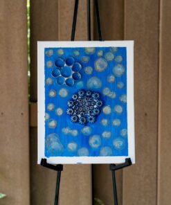 Alternative view of Dark Blue Texture Art