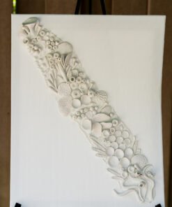 Beautiul White Texture Art