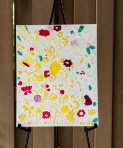 Alternative view of Yellow Flower Texture Art